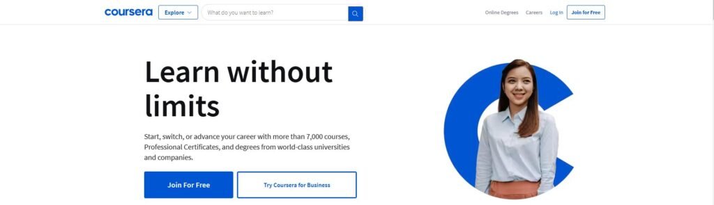 Coursera learn without limits
